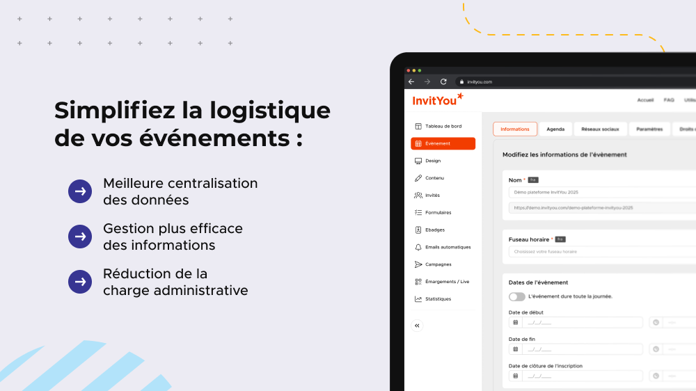 logistique événementielle simplifiée
